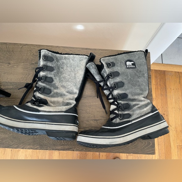 Sorel winter boots fleece lined - Picture 1 of 4
